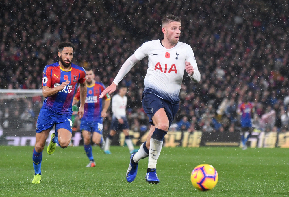 London,,England, ,November,10,,2018:,Andros,Townsend,And,Toby,Crystal Palace-Tottenham