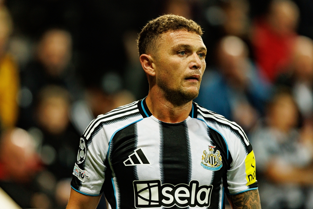 Newcastle,,United,Kingdom, ,10,21,2025:,Kieran,Trippier,Seen,Sunderland-Newcastle