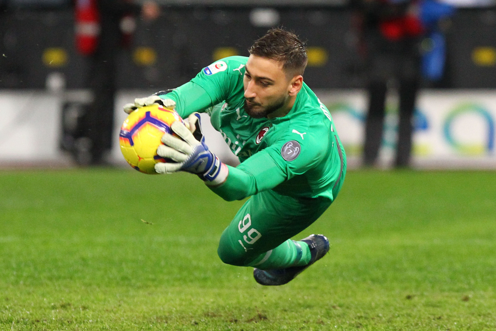 Rome,,Italy, ,November,25,2018:,Gianluigi,Donnarumma,During,Football,Match,Donnarumma stipendio