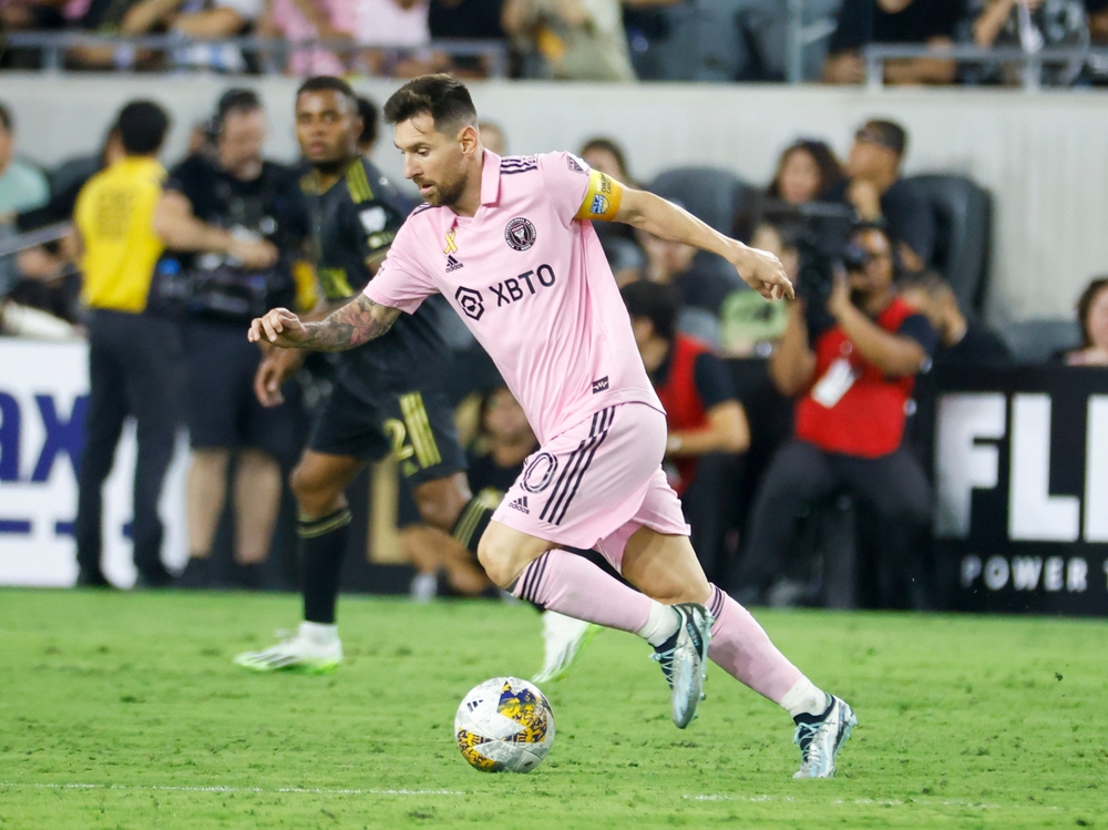 Inter,Miami's,Lionel,Messi,(10),In,Actions,During,An,Mls