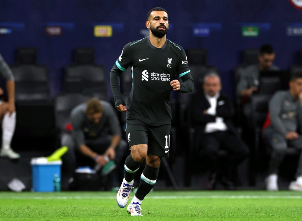 Milan,,Italy, ,September,17,,2024:,Mohamed,Salah,Of,Liverpool,Salah stipendio