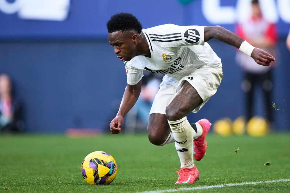 Vinicius,Junior,Of,Real,Madrid,Cf,With,The,Ball,During,Vinicius stipendio