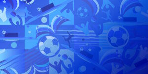 Soccer,European,Championship.,2024,Abstract,Blue,Background,Soccer,Summer,Football