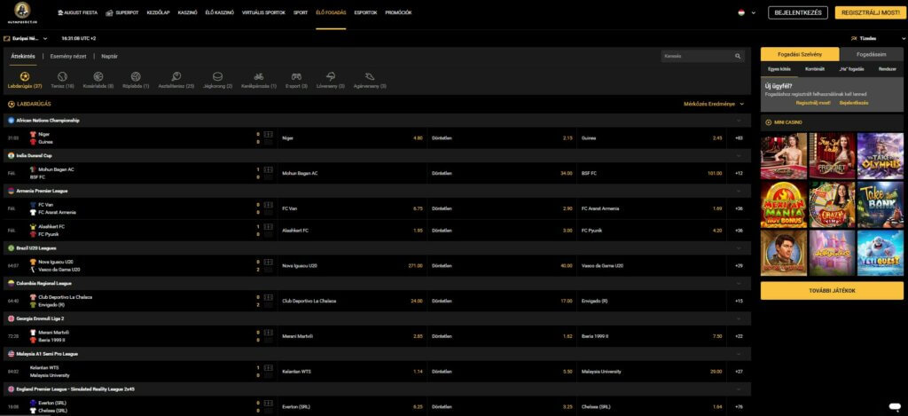Olympusbet live betting HU