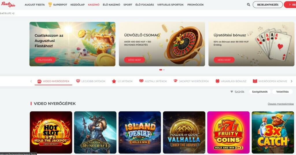 Realspin Casino HU