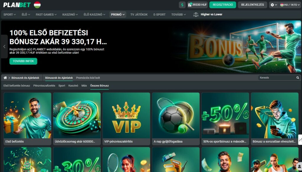 HU Planbet Bookmaker Review Promo