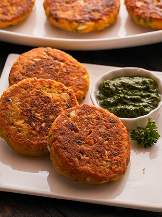 घर पर मेहमानो के लिए बनाये पत्ता गोभी से क्रिस्पी टिक्की