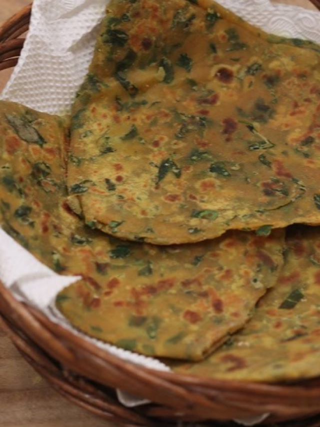 सहजन के पत्तों का परांठा