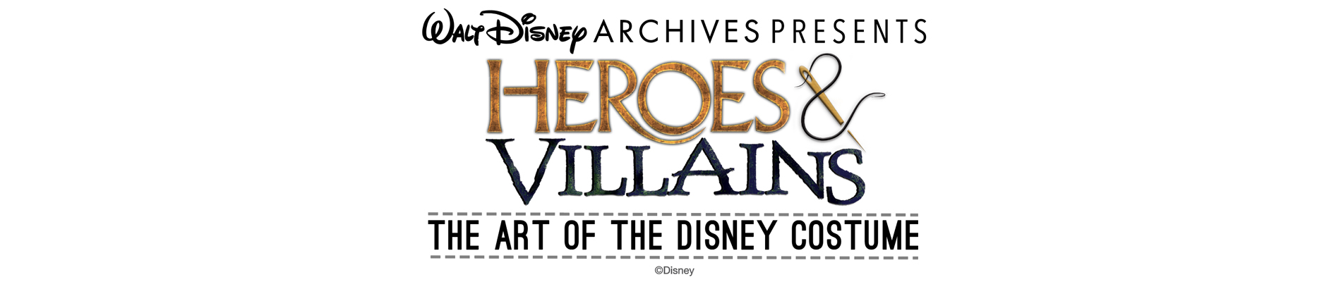 Heroes & Villains: The Art of the Disney Costume