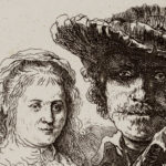 Rembrandt. The engraved light