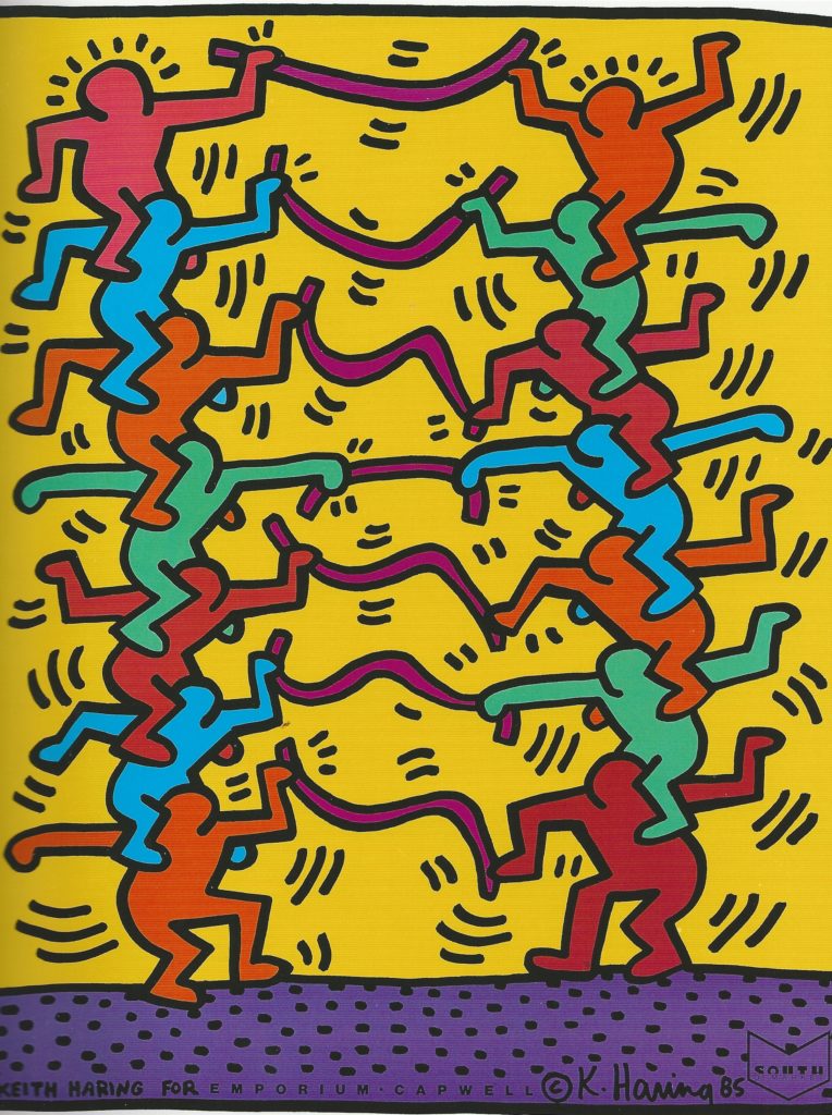 Keith Haring Into 84 Exhibition Poster Images