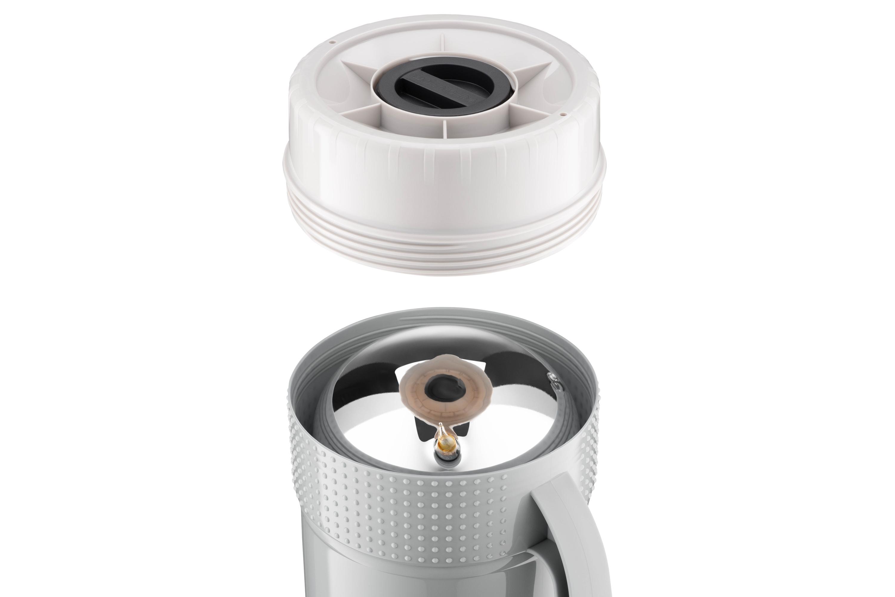 Термос для пикника с чашками 3200 мл — фото комплекта с двумя чашками