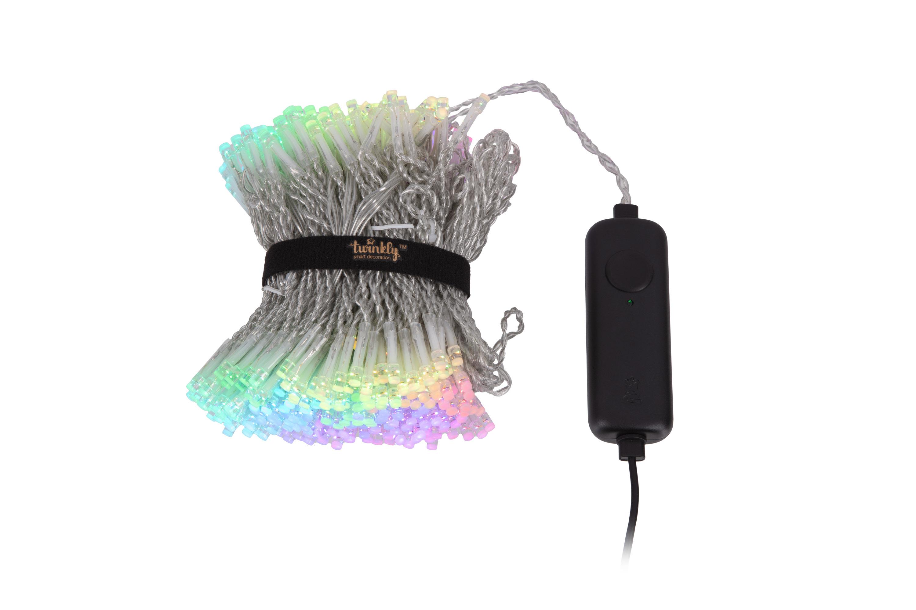 Занавеска из светодиодов 1.45×2.1 м в сложенном виде с контроллером — адресная curtain гирлянда RGBW