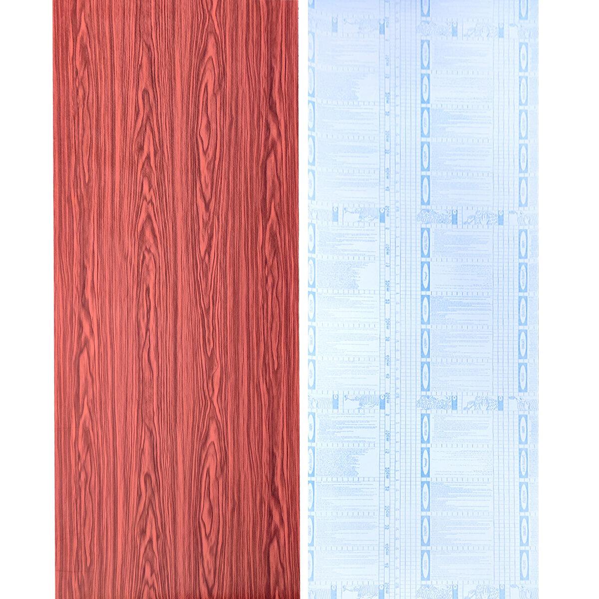 Самоклеящаяся пленка 0.9x10m в интерьере — декоративная самоклейка для дверей с рельефной текстурой