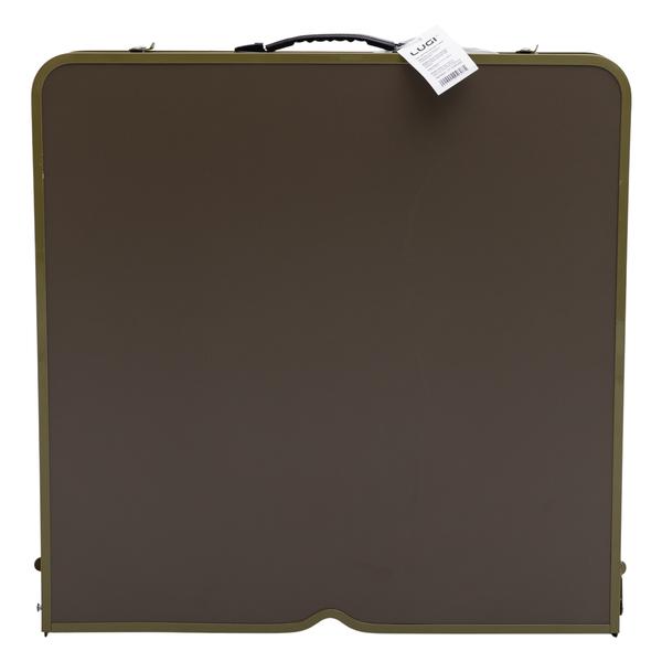 складной стол в чемодане 60x60x6.5 см с ручкой — переносной стол и табуреты для кемпинга