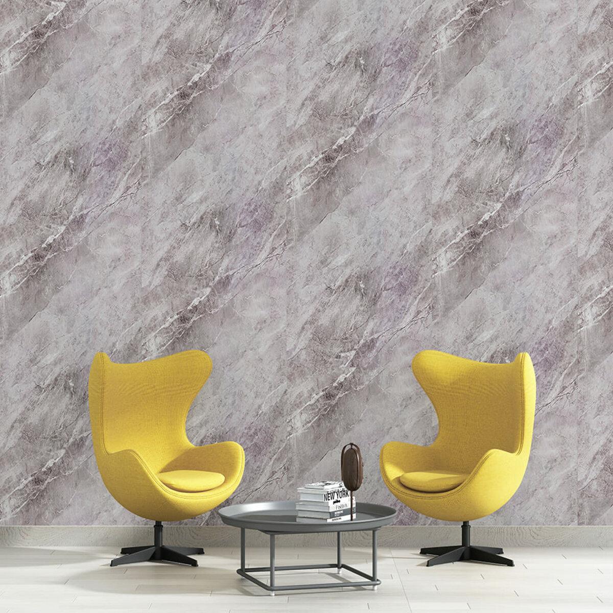 самоклеящаяся декоративная пленка 600x10000 в интерьере — глянцевая ПВХ-пленка с мраморной текстурой