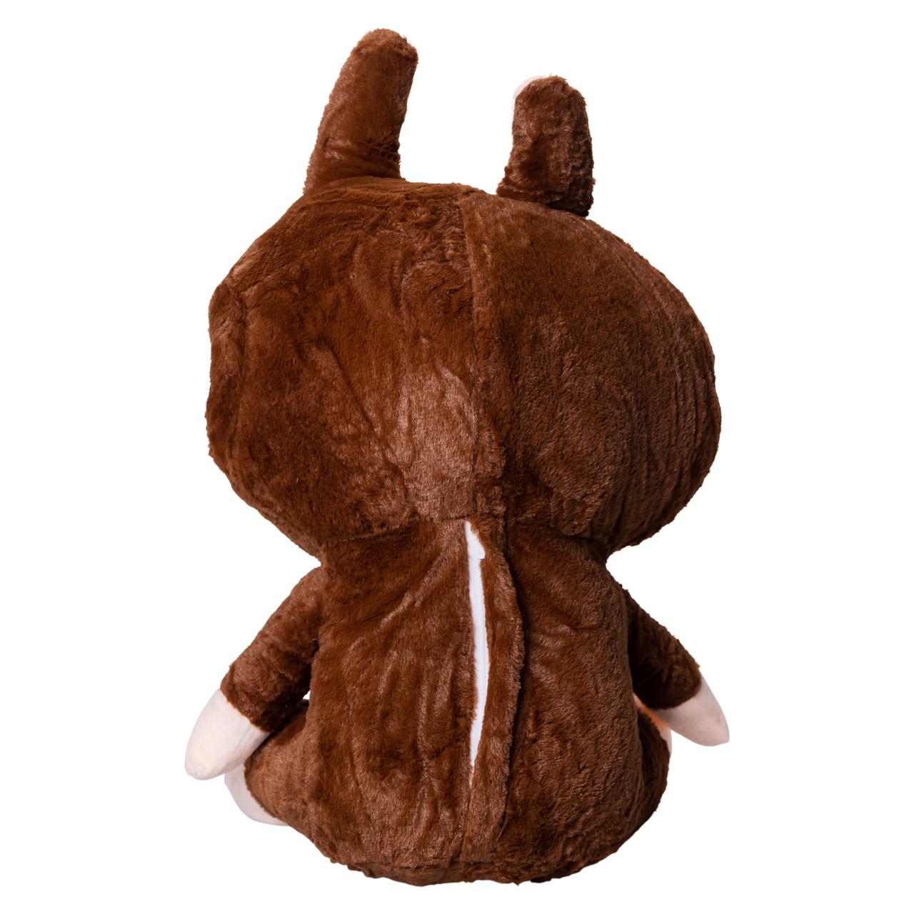 плед игрушка для путешествий — плюшевый плед с принтом, хранится внутри подушки