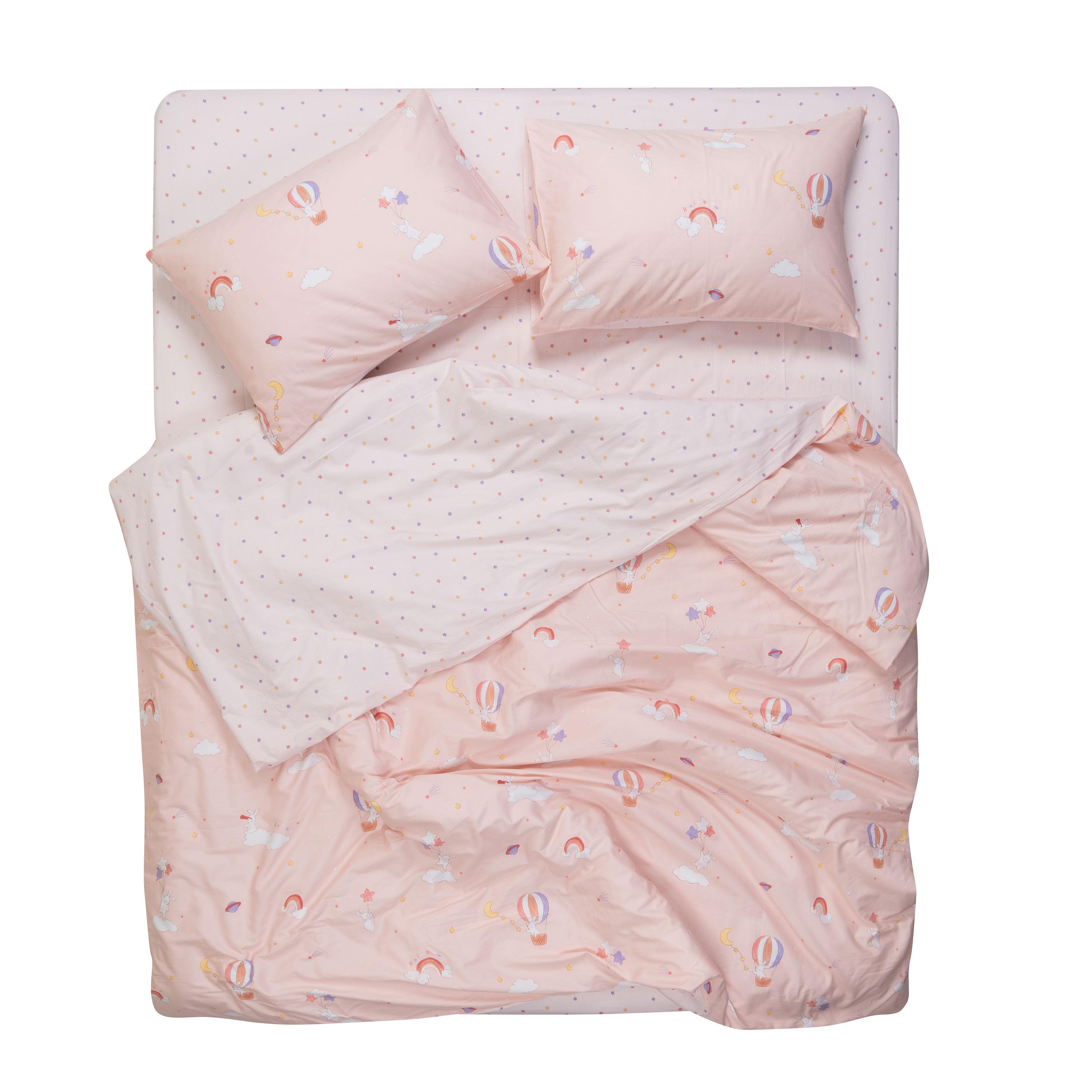 пододеяльник 160х220 на молнии розовый сатин для полутораспальной кровати