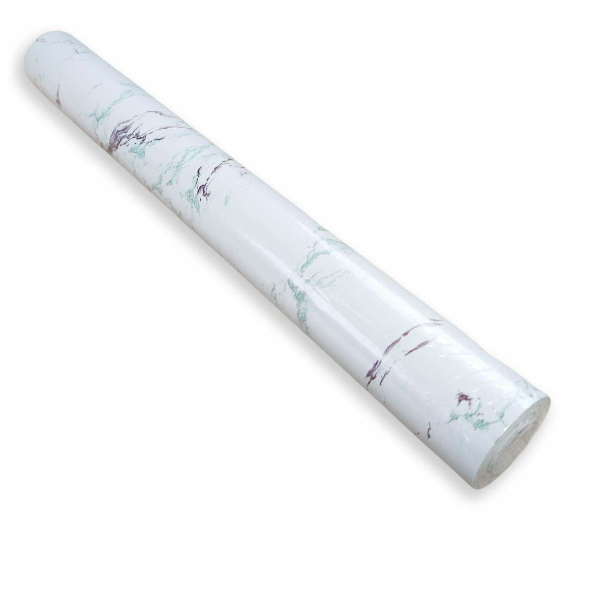 Самоклейна плівка в рулоні з мармуровим візерунком, вигляд матеріалу зблизька