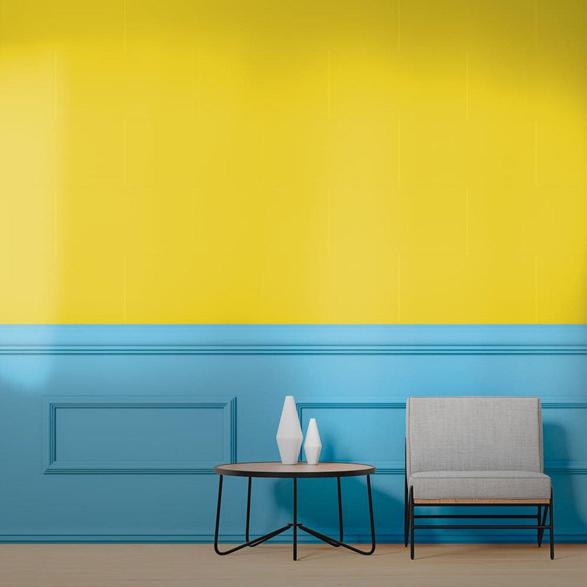 Интерьер кухни с самоклеящейся плиткой 600x300 — декоративная плитка для стен, влагостойкая отделка