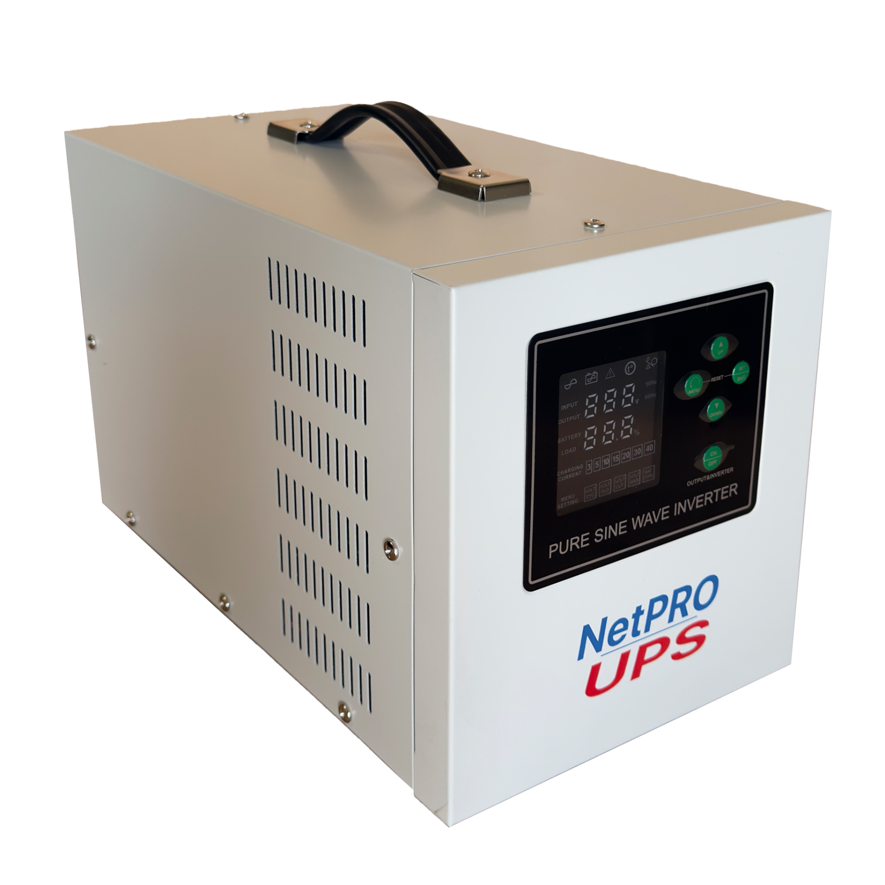 ДБЖ NetPRO ION 1400 Вт з правильною синусоїдою та LCD-дисплеєм