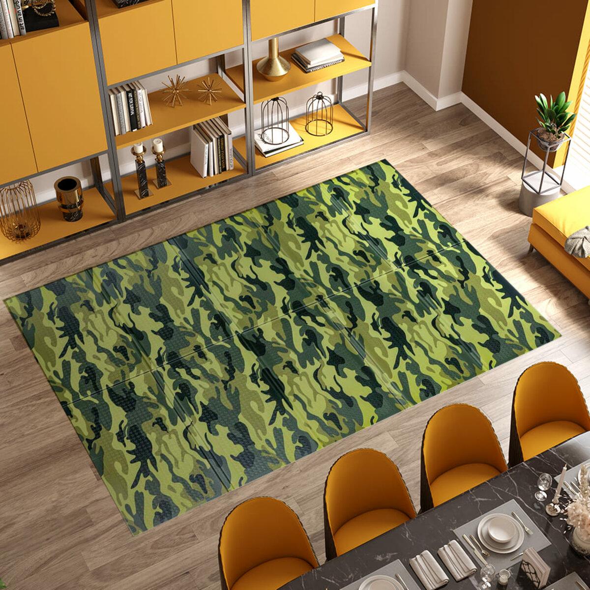 Камуфляжный термоковрик XPE 200х150 в интерьере — термоковрик для игр и занятий