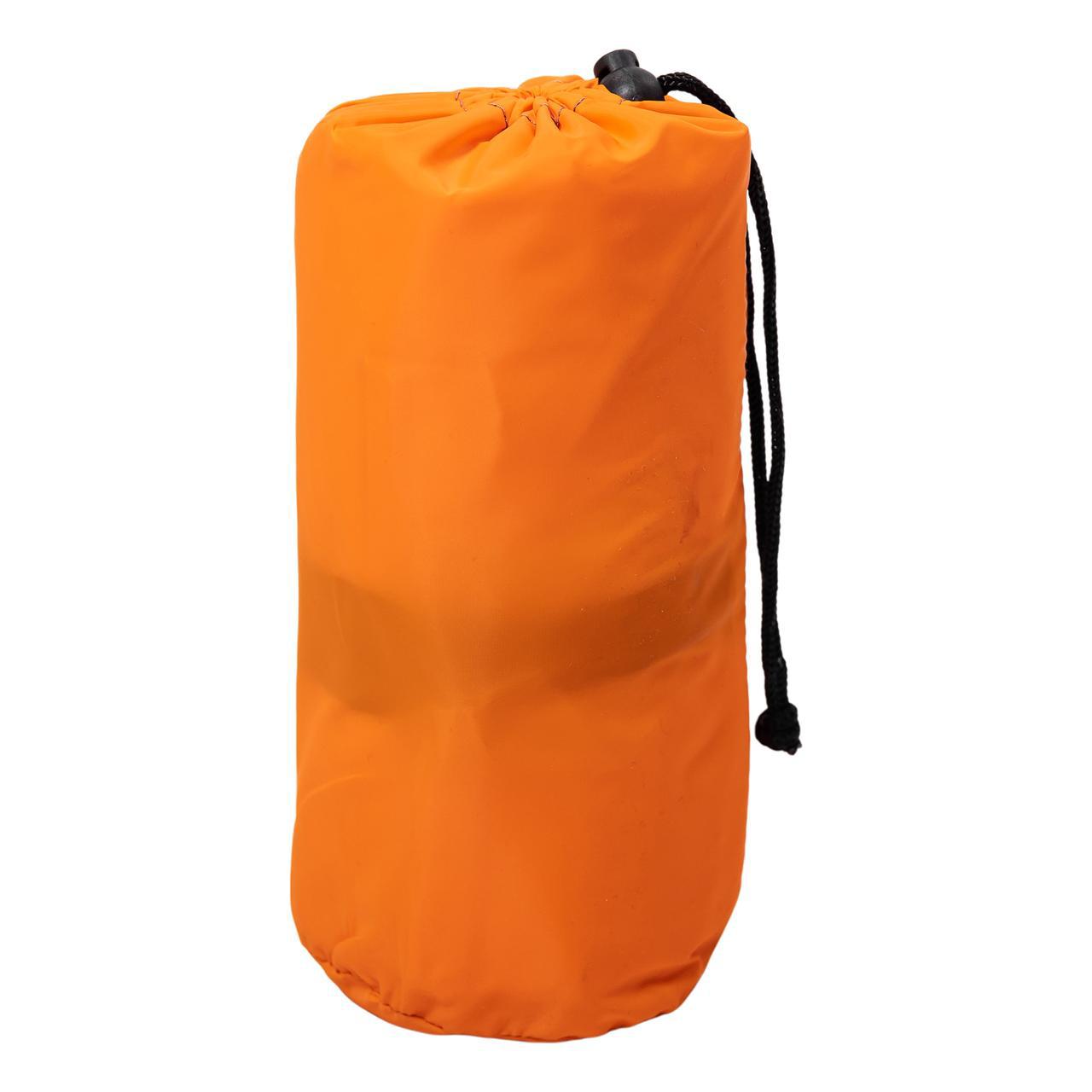 Компактный туристический коврик 190х55 см в чехле — лёгкий надувной коврик для палатки