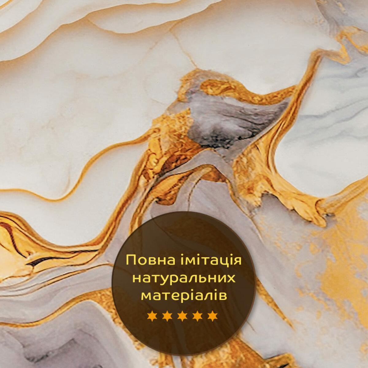 Декоративна ПВХ-плита в інтер’єрі ванної кімнати, оздоблення стіни під мармур