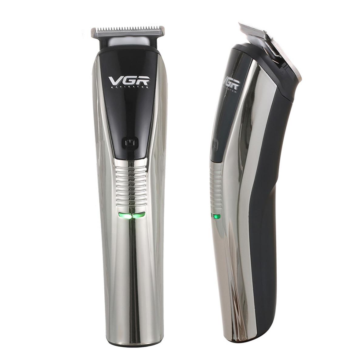 портативный триммер с насадками комплект 6 насадок USB зарядка VGR