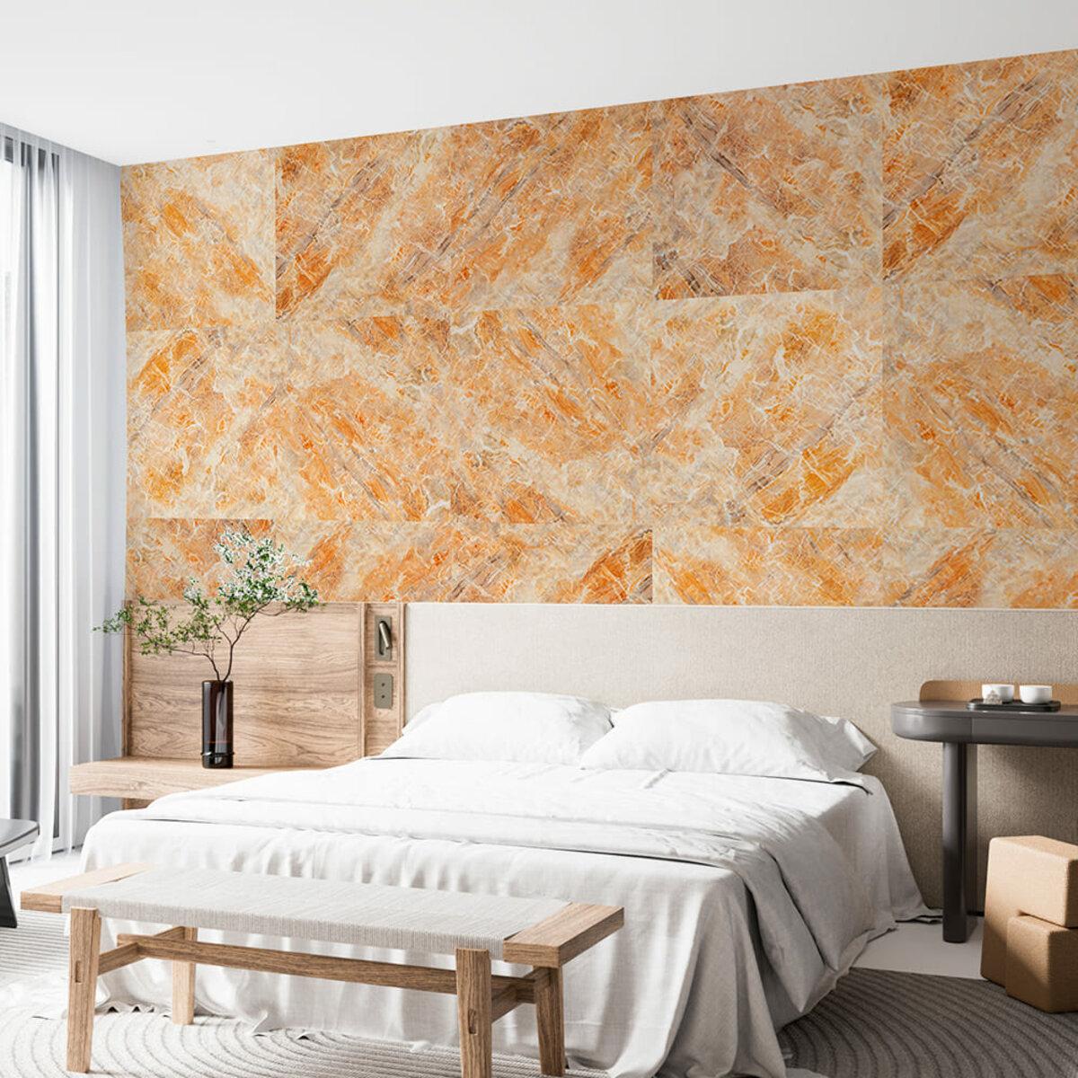 Декоративная ПВХ панель 600x600 имитация оникса в интерьере — декоративная ПВХ плитка под мрамор 600x600