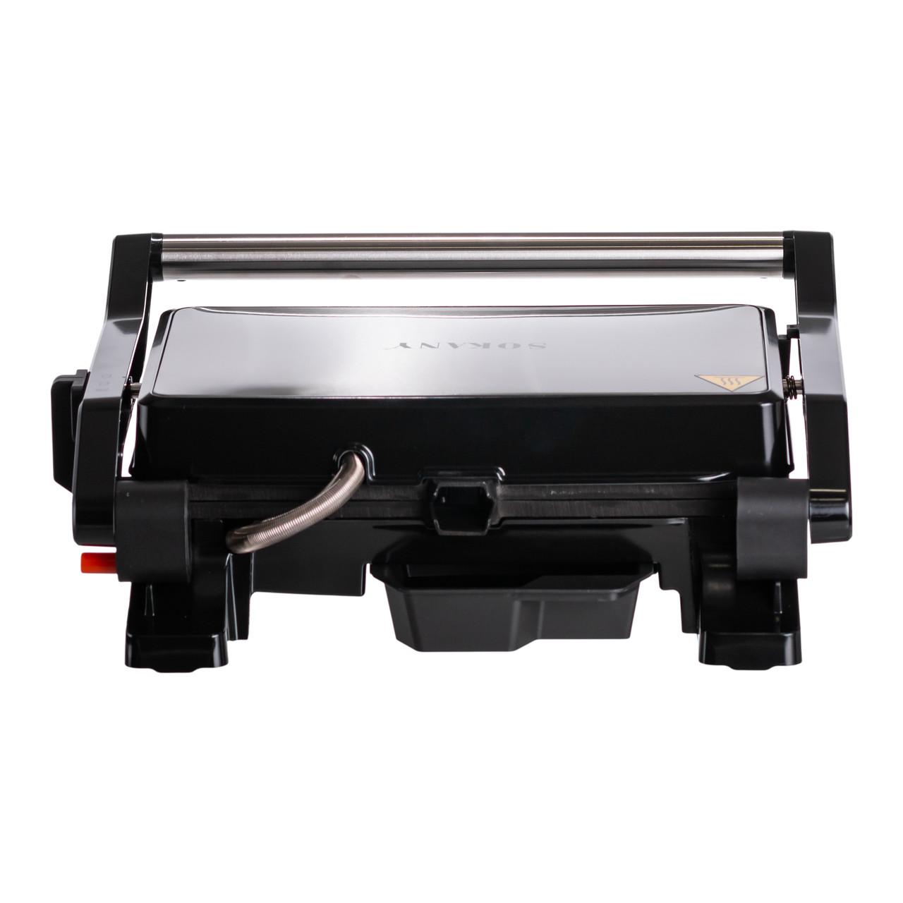 Электрогриль с антипригарным покрытием и регулировкой температуры Sokany SK-08026