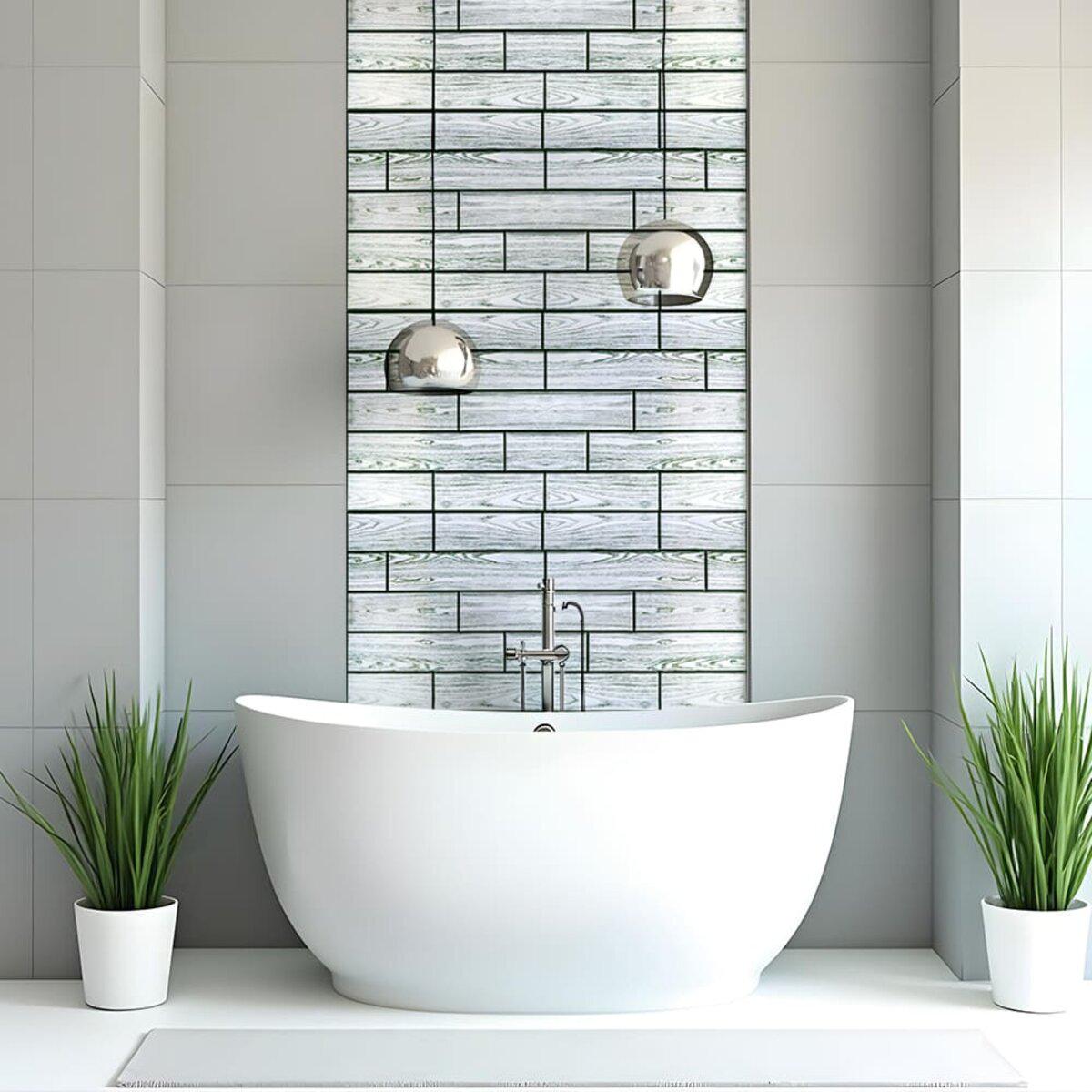 Влагостойкая ПВХ панель 960×480×4 мм у ванны — влагостойкие ПВХ панели для ванной комнаты