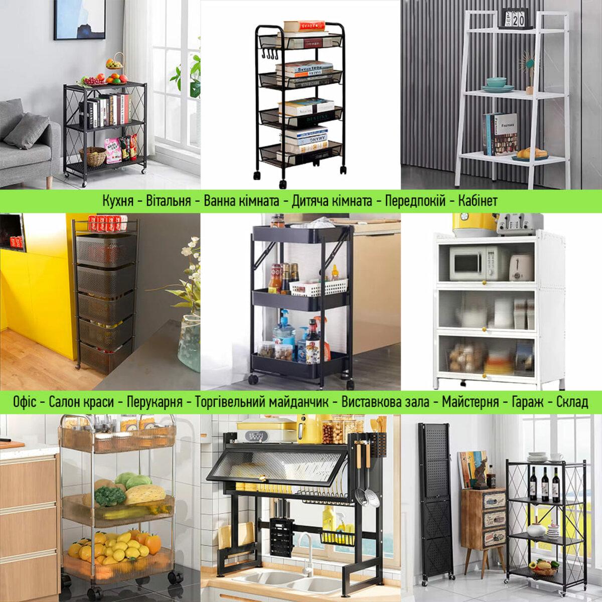 комплект разборной этажерки метизы полки профили стеллаж с перфорированными полками
