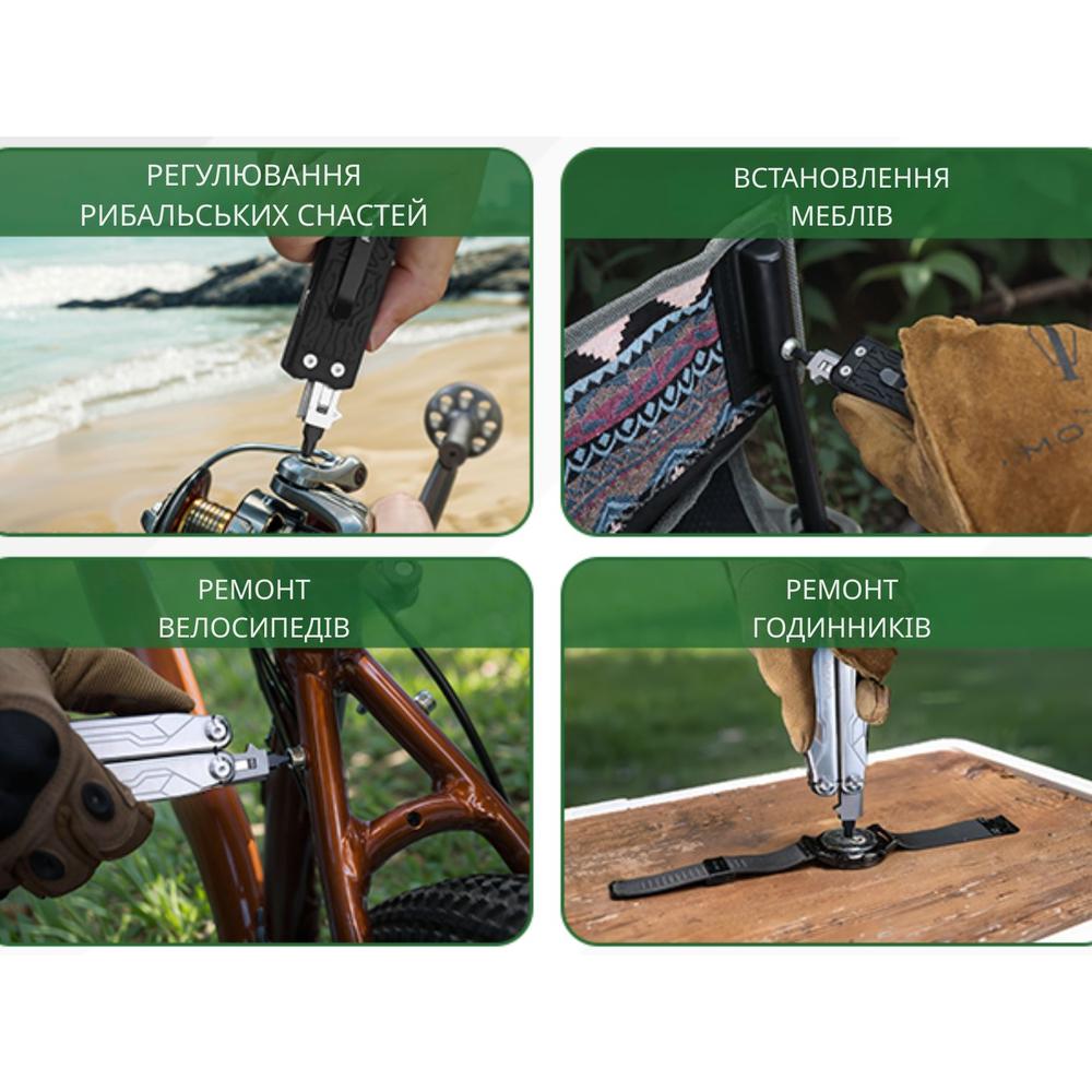 применение двусторонних бит Torx Phillips Hex в карманном инструменте, насадки из стали S2