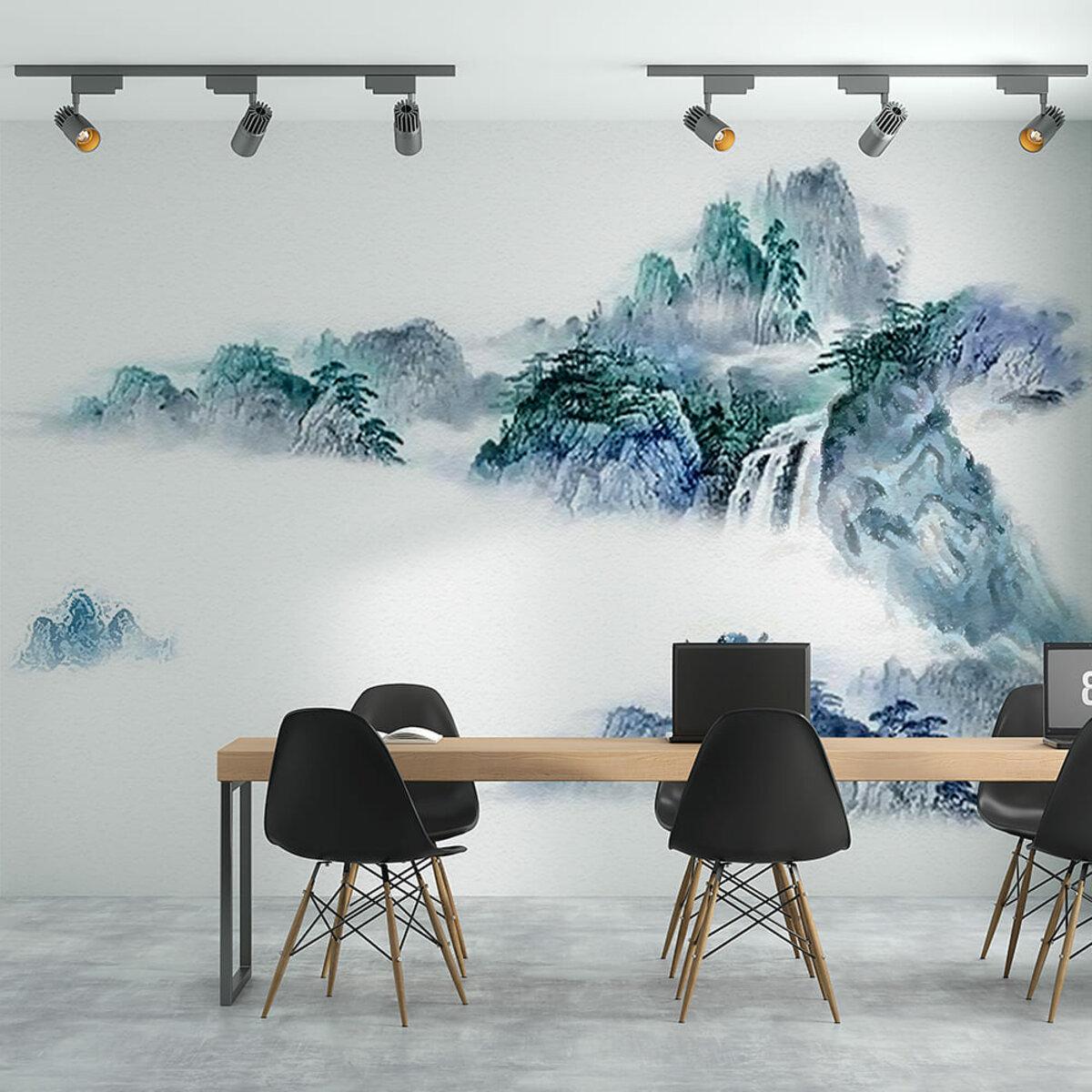 панно из ПВХ для интерьера в офисе, влагостойкое декоративное покрытие в рулонах