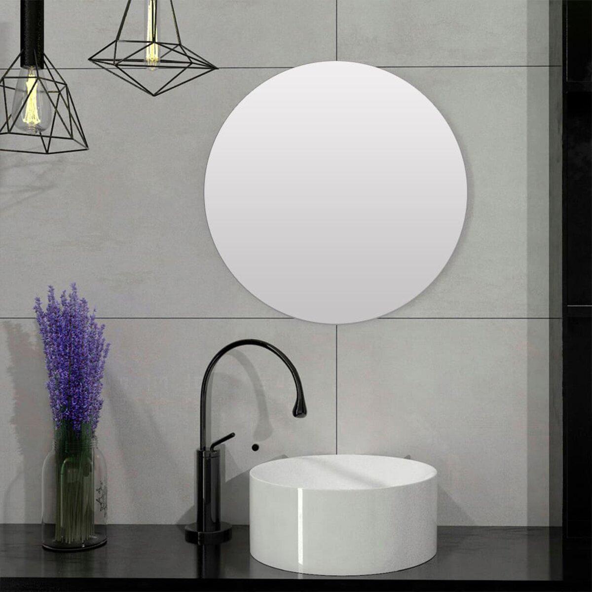 самоклеящееся акриловое зеркало 330х2 мм над умывальником, зеркало без сверления на клей