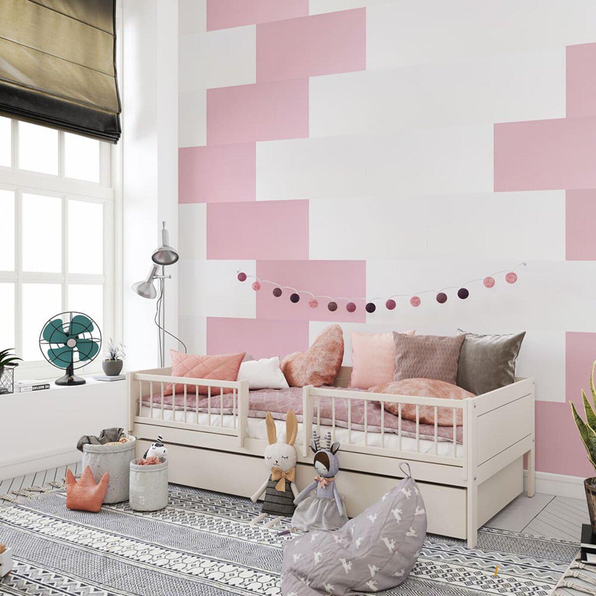 Интерьер с самоклеящейся стеновой плиткой 600x300 для ванной — декоративная панель в интерьере