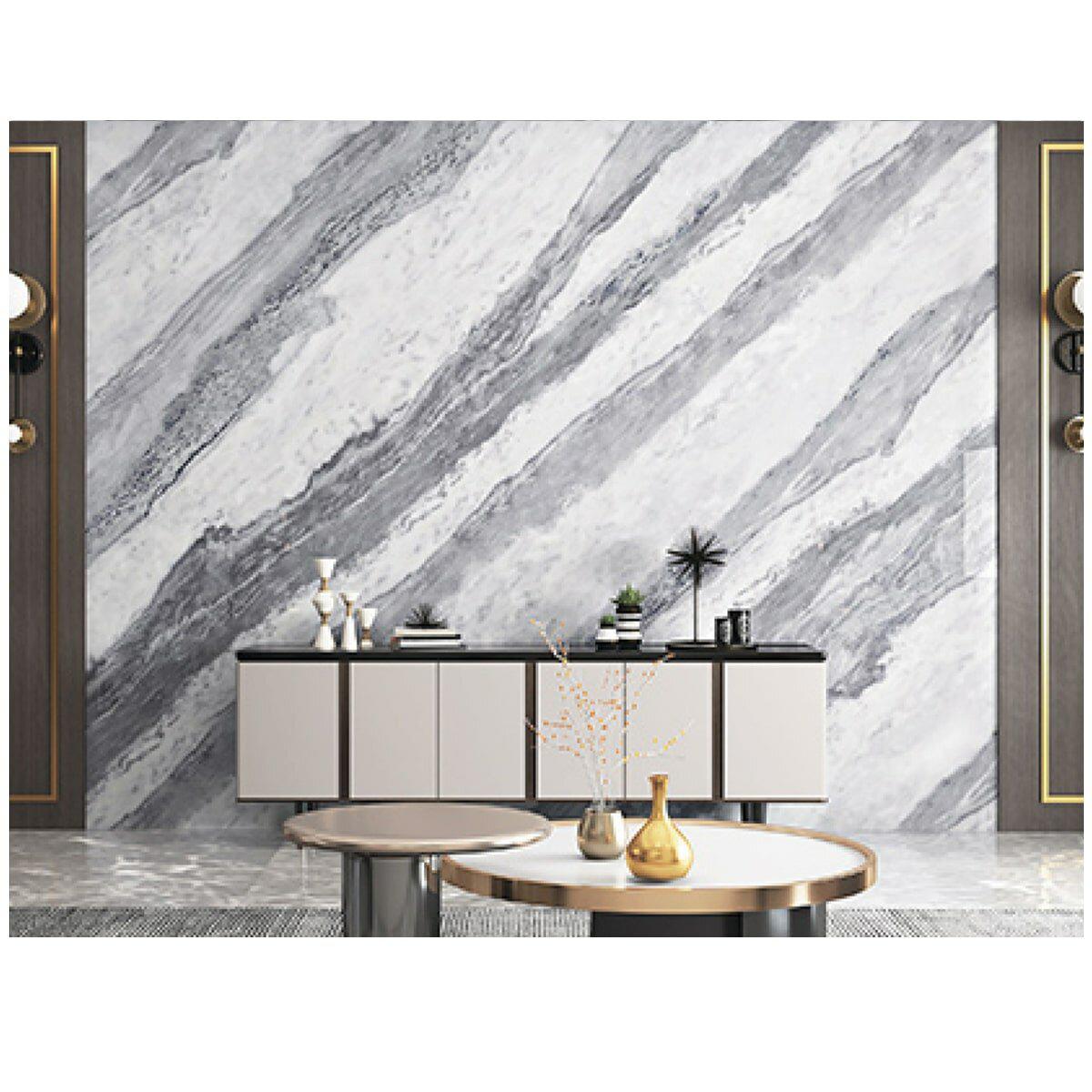 виниловые панели с мраморным рисунком на стене, рулонная декоративная ПВХ панель 3600x2800 мм