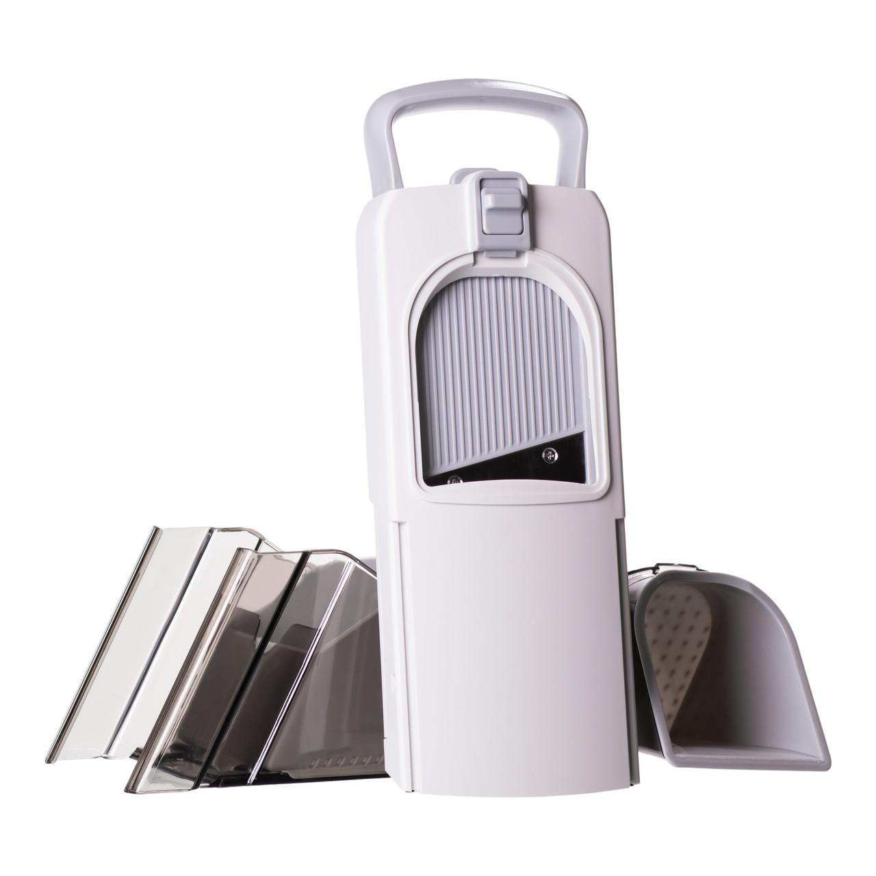 ручная овощерезка с контейнером регулировка толщины слайсер