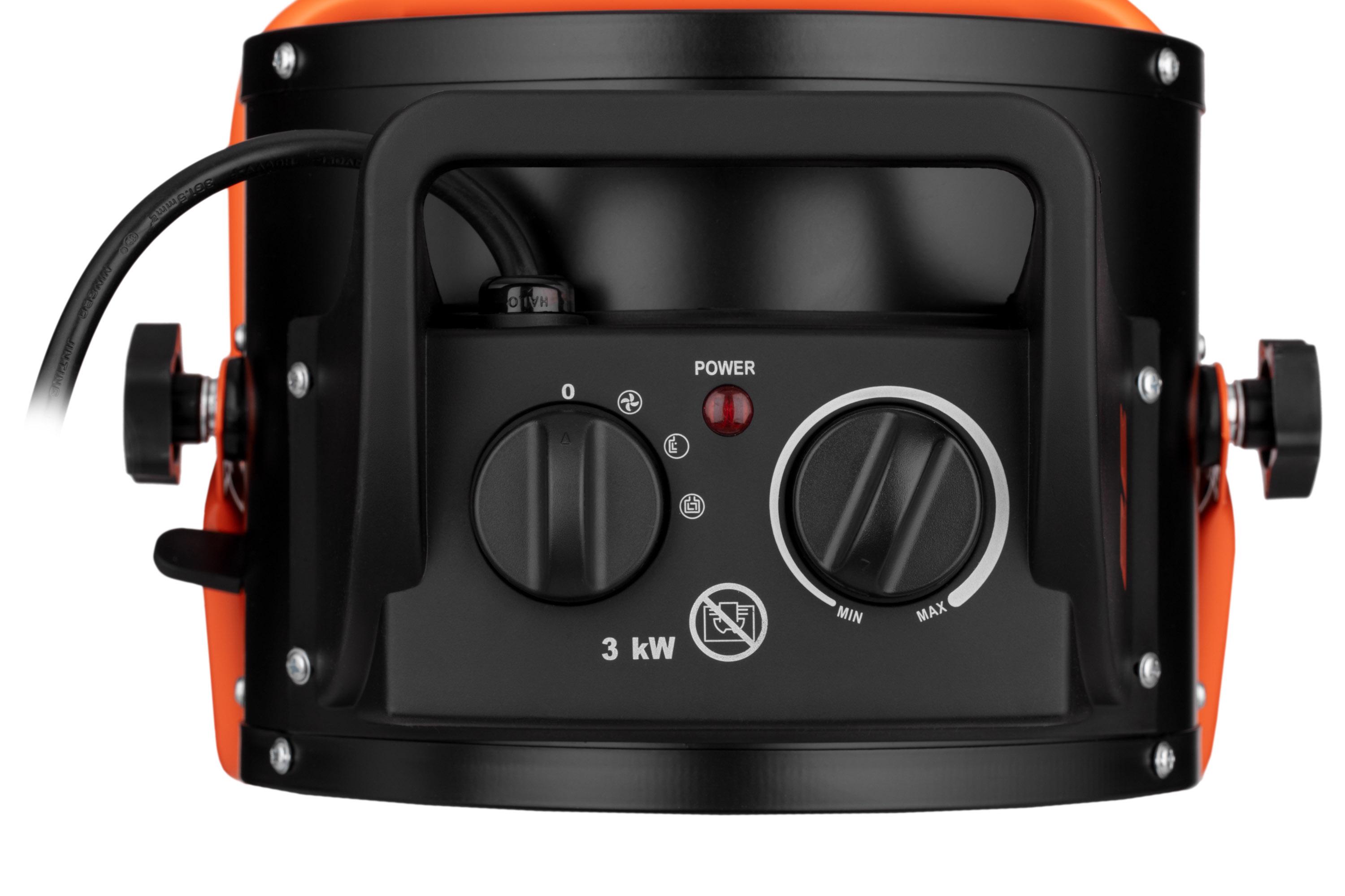 Панель управления тепловой пушки 3 кВт, регулировка мощности и термостат