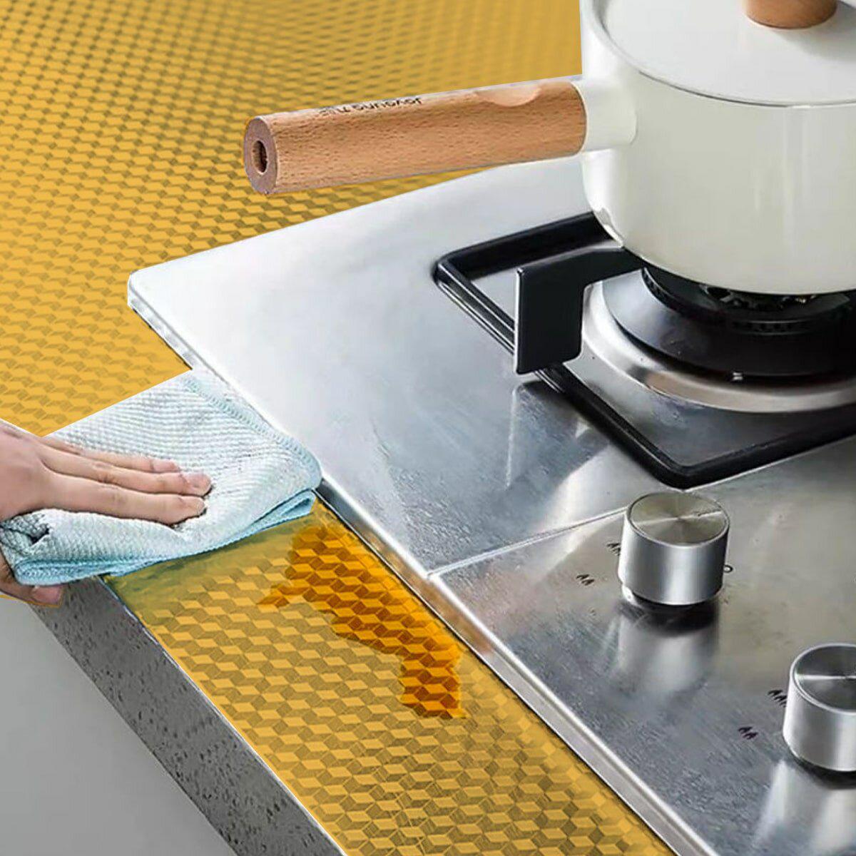 Самоклеящаяся пленка для мебели золото в интерьере — защита столешницы и фасадов