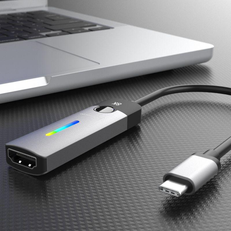 Адаптер USB-C на HDMI J5create JCA157-N для підключення ноутбука до зовнішнього монітора