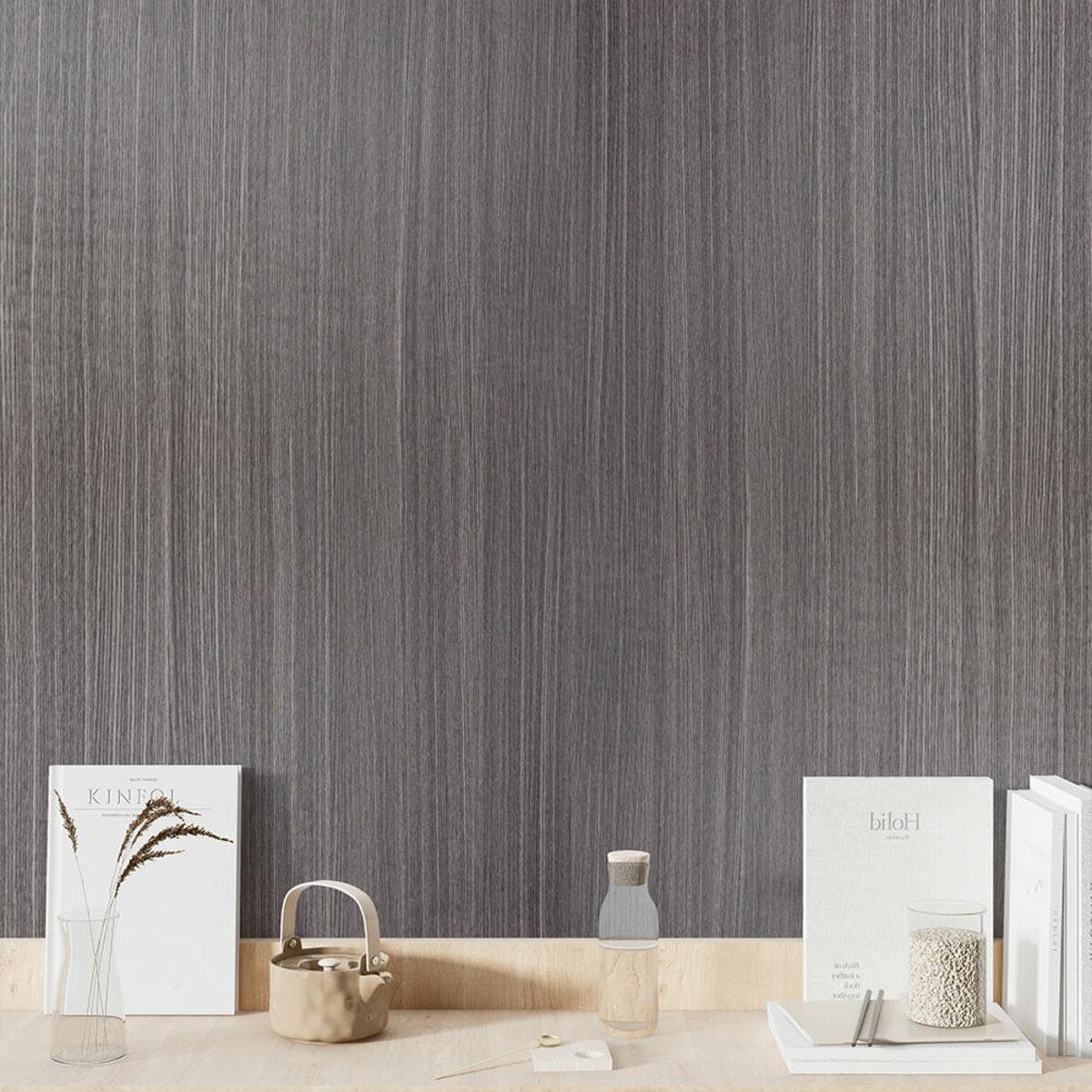 виниловая плитка для стен в рулоне Пепельное дерево 600x3000 мм — интерьерное применение