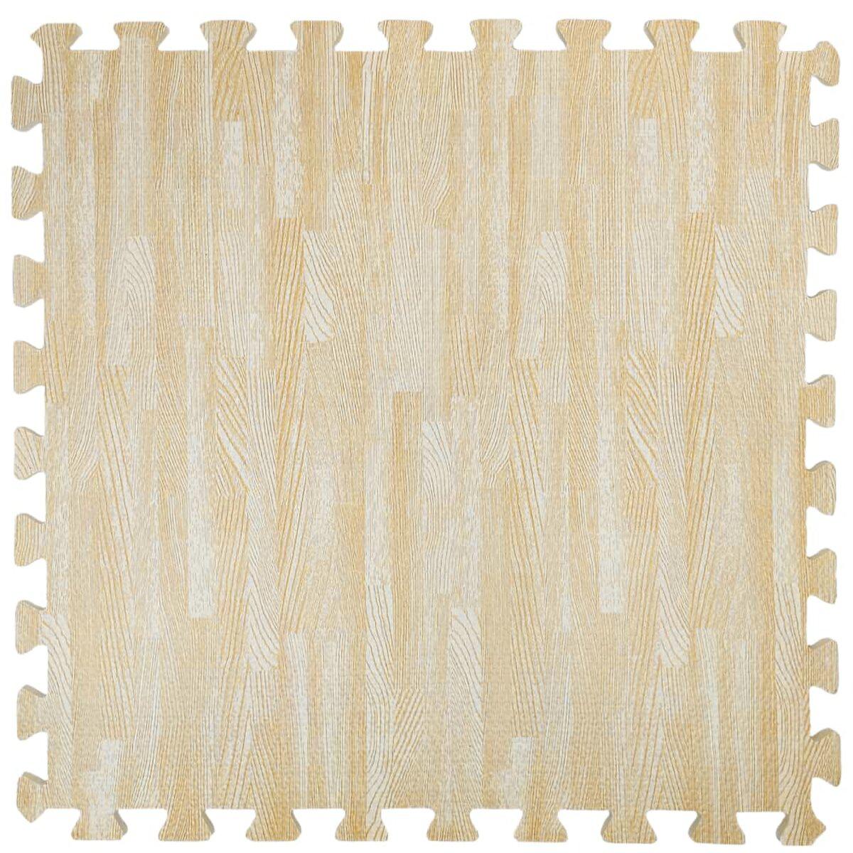 модульное напольное покрытие пазлы песочное дерево в детской 600x600