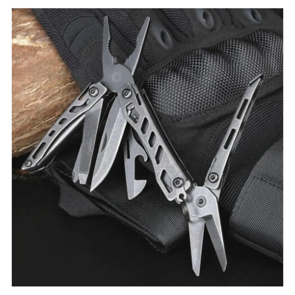 мультитул карманный для похода NexTool Flagship Pro в нейлоновом чехле — портативный набор инструментов для кемпинга