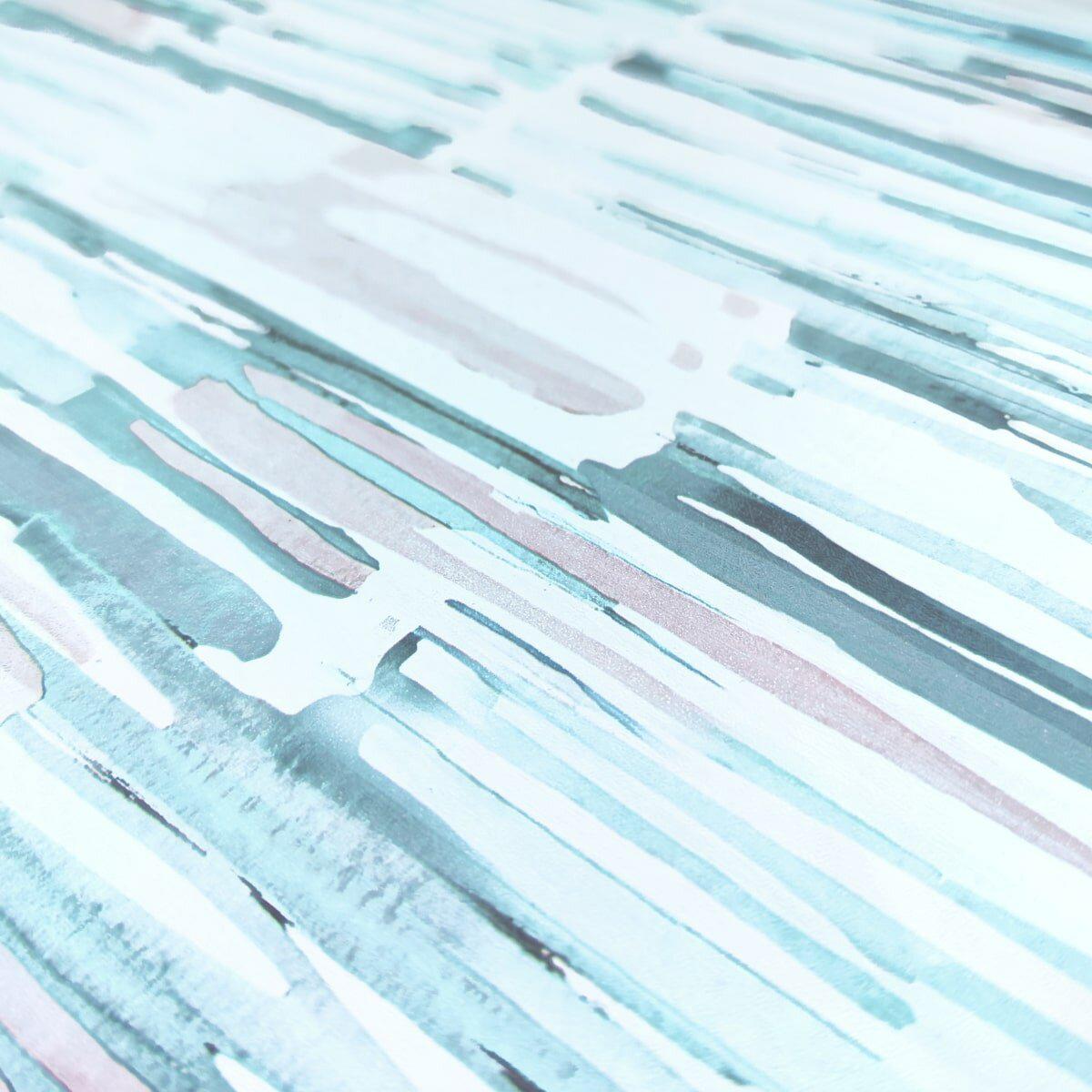 Крупный план акварельной самоклеющейся пленки 0,45х10 м — текстура и рельеф ПВХ