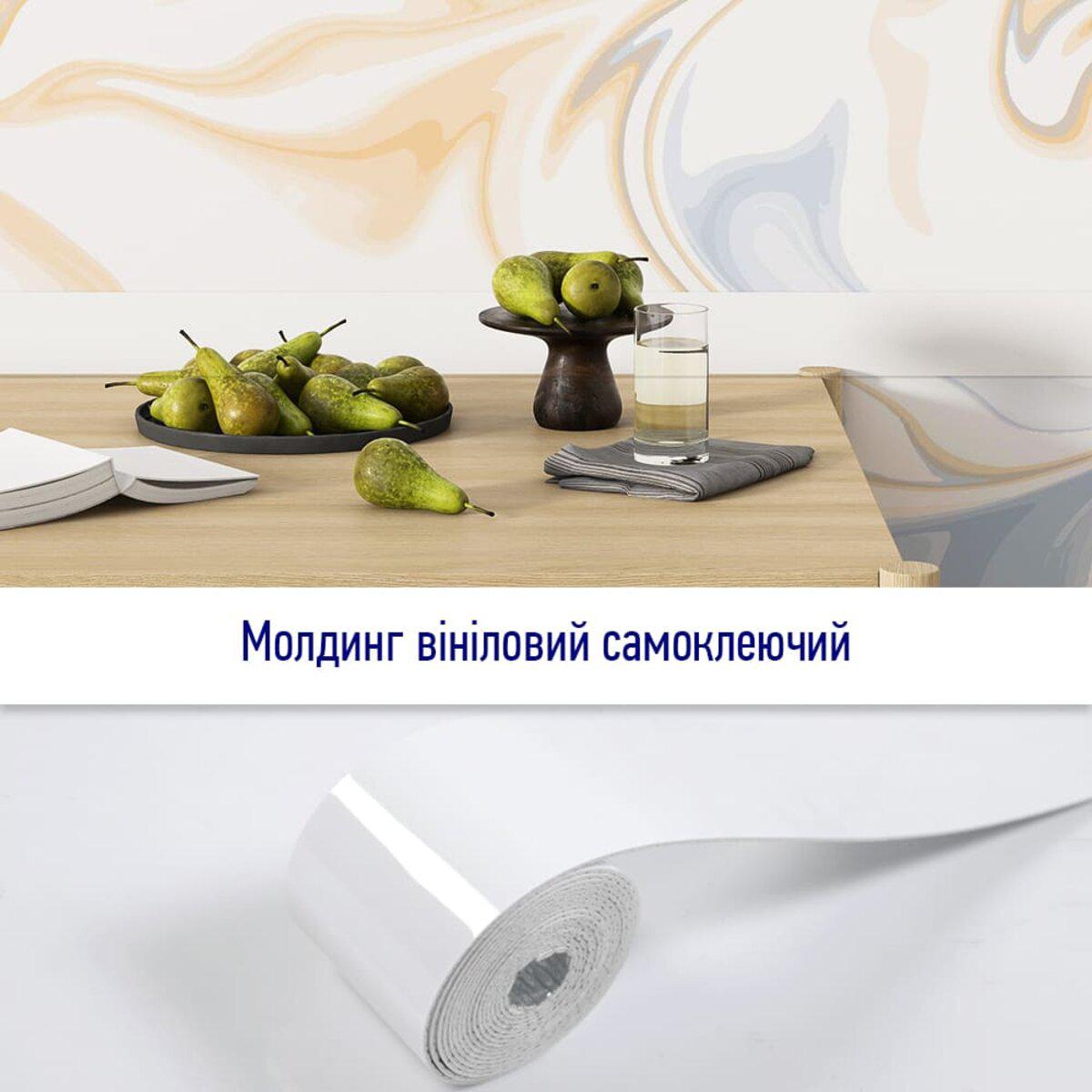 виниловый молдинг глянцевый 100x5000 в интерьере — декоративный плинтус для стыка стены и пола