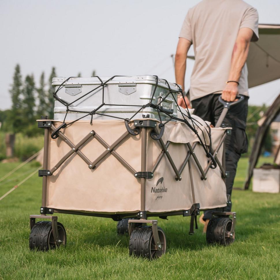 эластичная багажная сетка 40x60 см на тележке — сетка для туристической коляски