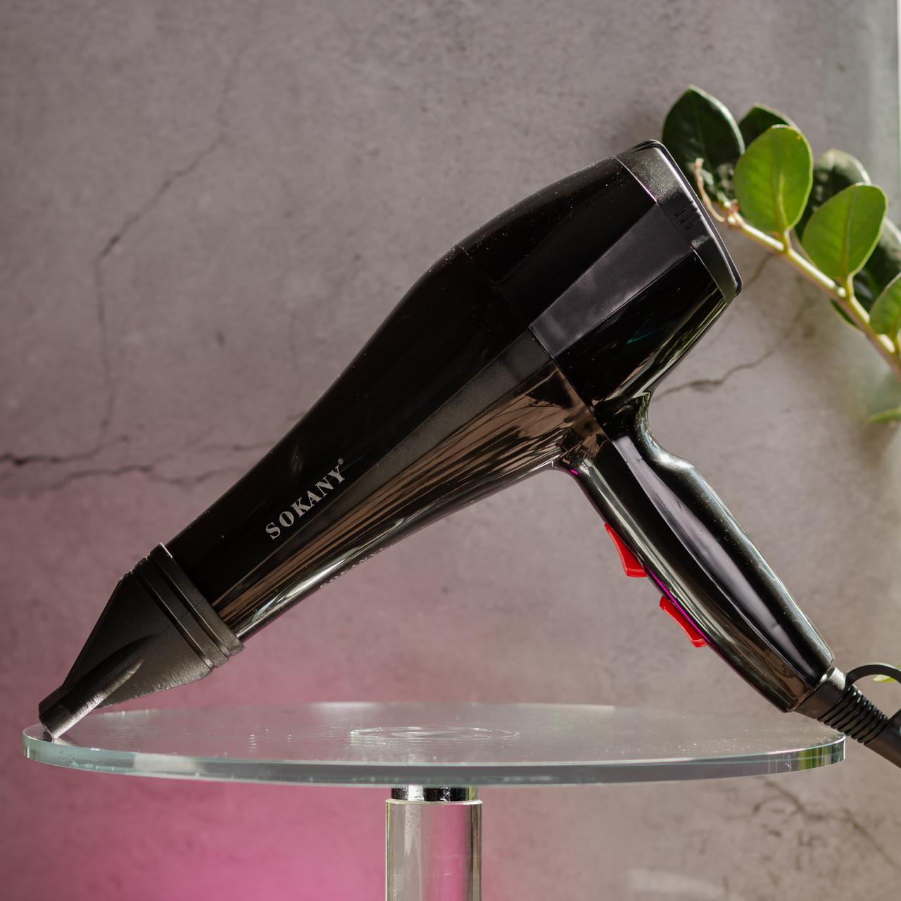 фен для домашней укладки волос 2200 Вт в интерьере — компактный мощный фен