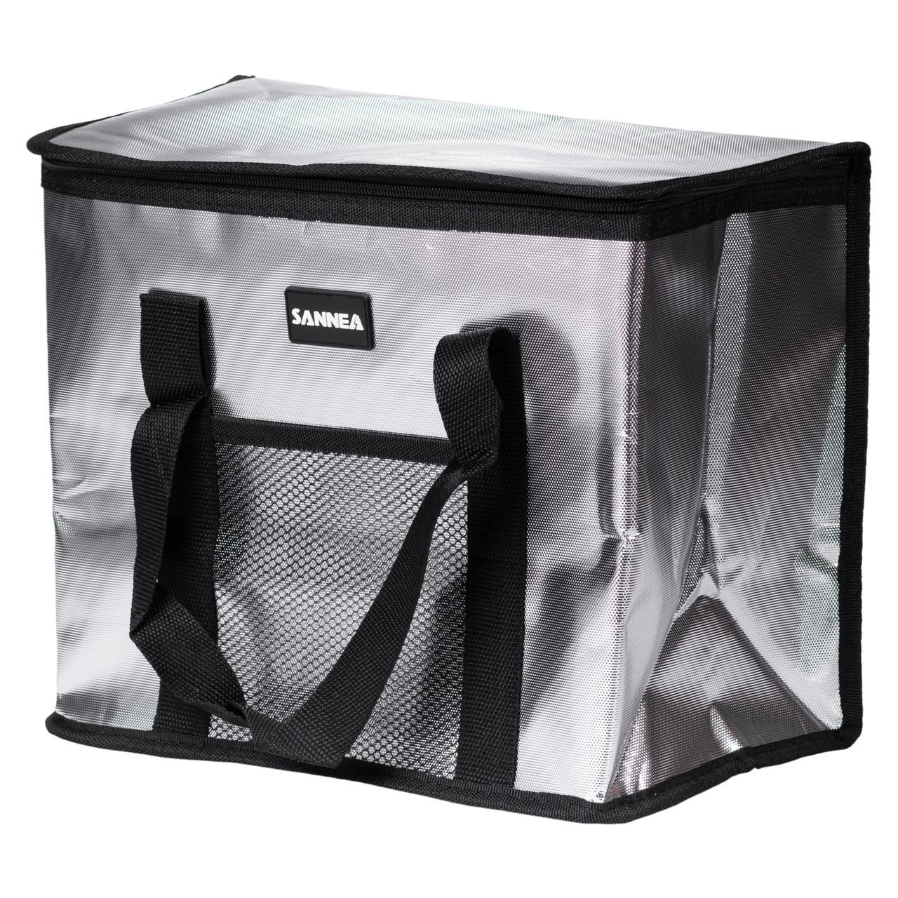 сумка-холодильник для рыбалки и отдыха 16 л, крупный план боковой угол